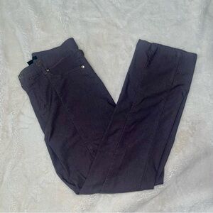 Simon Chang 5-Pocket Straight Leg Microtwill Pant - Gray - Size 6